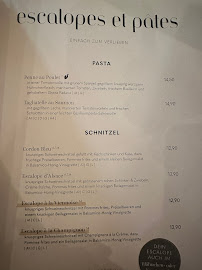 Carte du BRASSERIE Saarbrücken à Saarbrücken