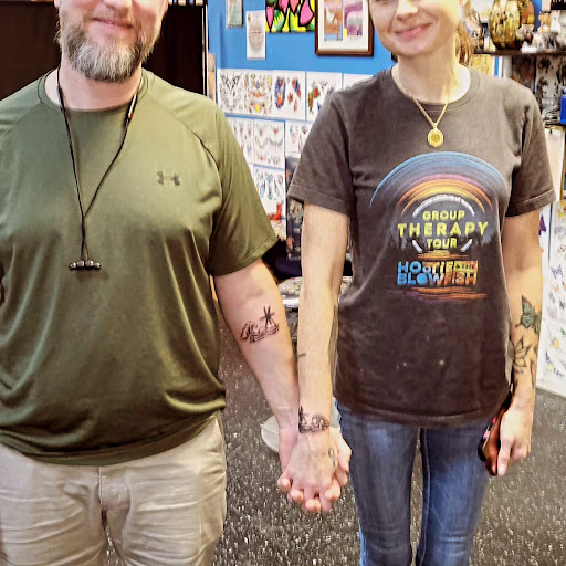 Explore ideas for daughters name tattoo, creative tattoo ideas in Englewood, available at The Original Big Daddy Tattoo & Body Piercing est.1997 est.1997