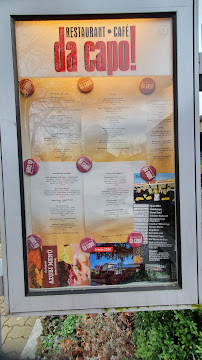 Menu du Restaurant da capo! à Osterode am Harz