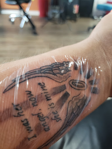 Explore tattoo ideas for girlfriends name, creative tattoo ideas in Scottsboro, available at 5 Points Tattoo