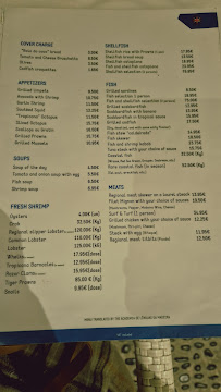 Tropical Seafood em Funchal menu n° 1