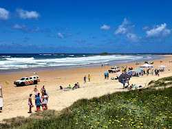 Sawtell Beach'in fotoğrafı düz ve uzun ile birlikte