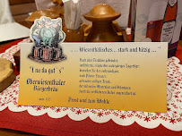 Menu / carte de Zur Schachtelbud à Oberwiesenthal