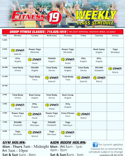 Gym «Fitness 19», reviews and photos, 706 E Imperial Hwy, Brea, CA 92821, USA