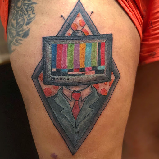 Explore floral tattoo cover up ideas, creative tattoo ideas in Syracuse, available at Perfect Storm Tattoo