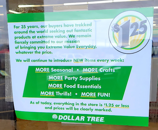 Dollar Store «Dollar Tree», reviews and photos, 8425 Woodsboro Pike Unit B, Walkersville, MD 21793, USA
