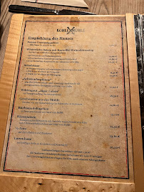 Menu du Kohlenmühle à Neustadt an der Aisch
