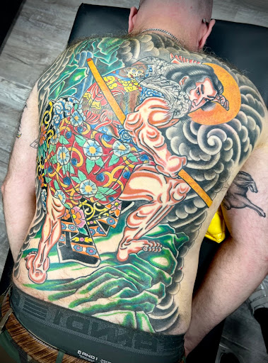 Explore tattoo ideas for bikers, creative tattoo ideas in Baton Rouge, available at Walk-In Warrior Tattoo