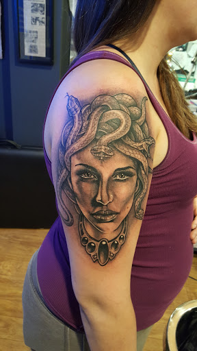 Explore tattoo mom ideas, creative tattoo ideas in Stratford, available at True Line Tattoo