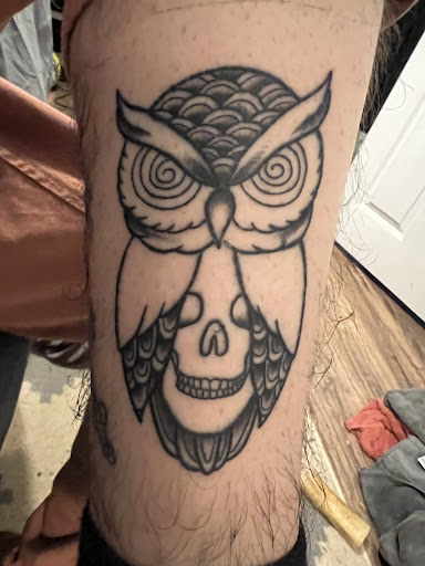 Explore calvin and hobbes tattoo ideas, creative tattoo ideas in Atlanta, available at Apocalypse Tattoo Co