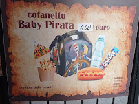 Jack Potato à Iglesias menu