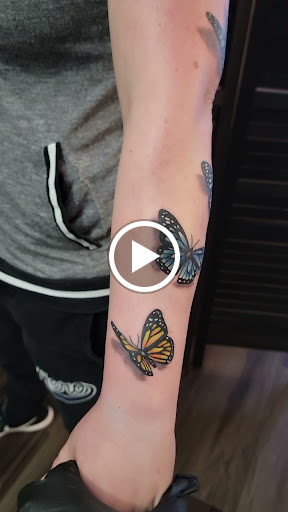 Explore tattoo background filler ideas, creative tattoo ideas in Green Cove Springs, available at Under Your Skin Tattoos