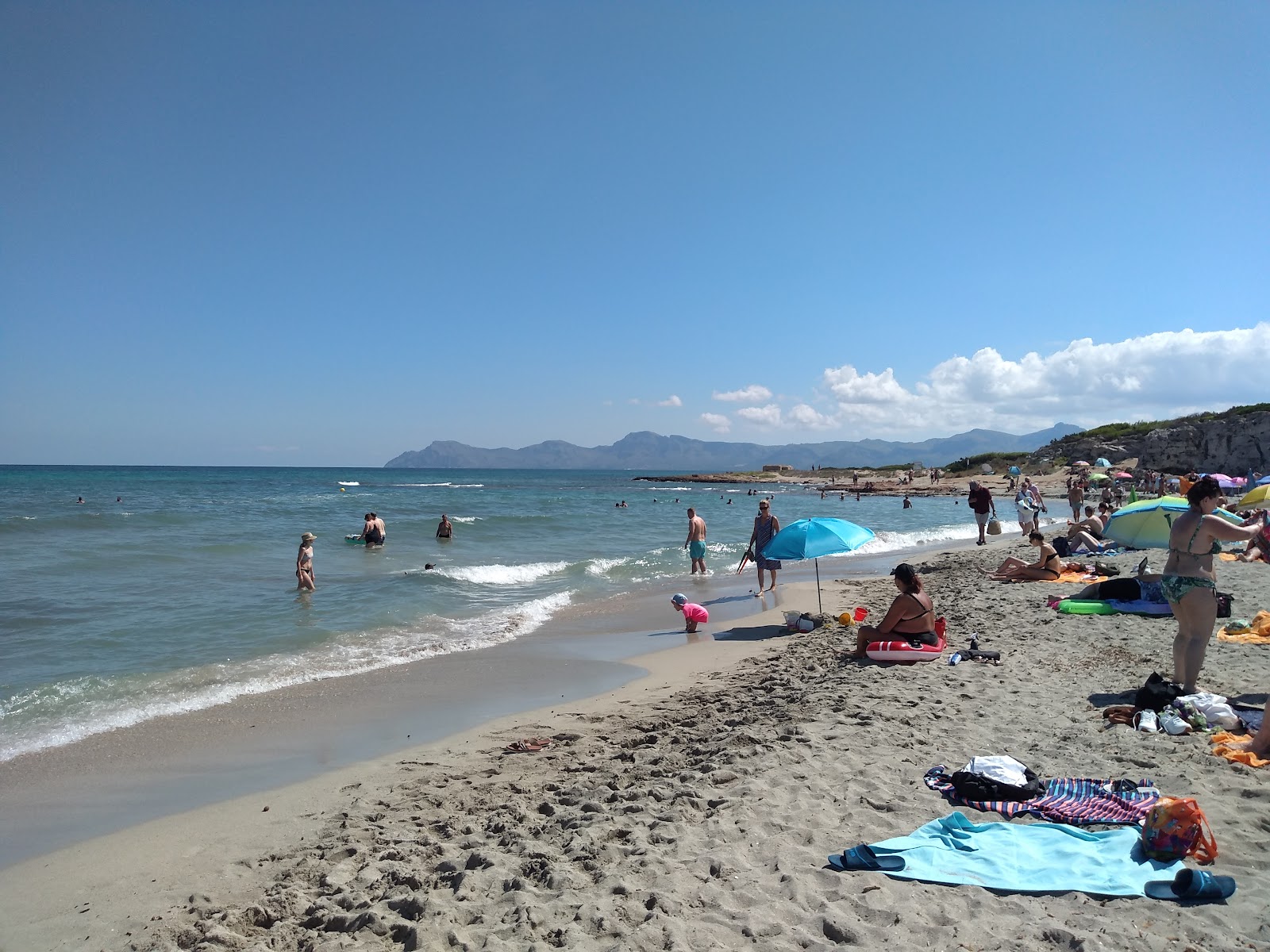 Foto di Platja de Son Baulo con molto pulito livello di pulizia