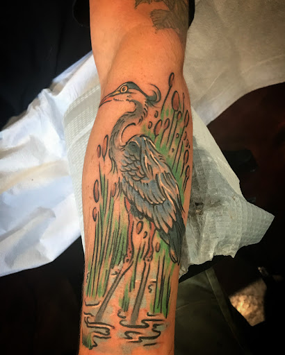 Explore wrap around arm tattoo ideas, creative tattoo ideas in Libertyville, available at Lucky Seven Tattoo