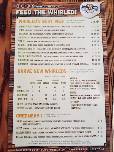 Pizza Restaurant «Whirled Pies Downtown», reviews and photos, 199 W 8th Ave, Eugene, OR 97401, USA