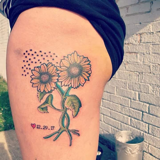 Explore depressing tattoo ideas, creative tattoo ideas in Frankfort, available at Rhythm In Ink Tattoo Studio