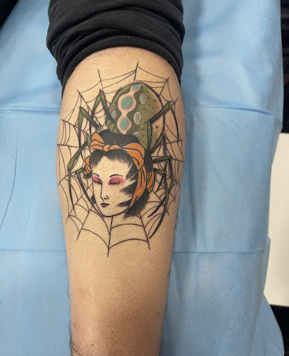 Explore tattoo scroll ideas, creative tattoo ideas in Fort Worth, available at Pink Cobra Tattoo