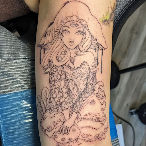 Explore marine corp tattoo ideas, creative tattoo ideas in East Rochester, available at Spice City Tattoo