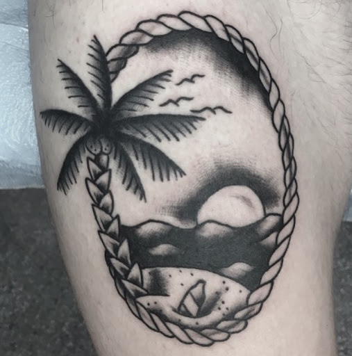 Explore lobster tattoo ideas, creative tattoo ideas in Atlanta, available at Big Cat Tattoo