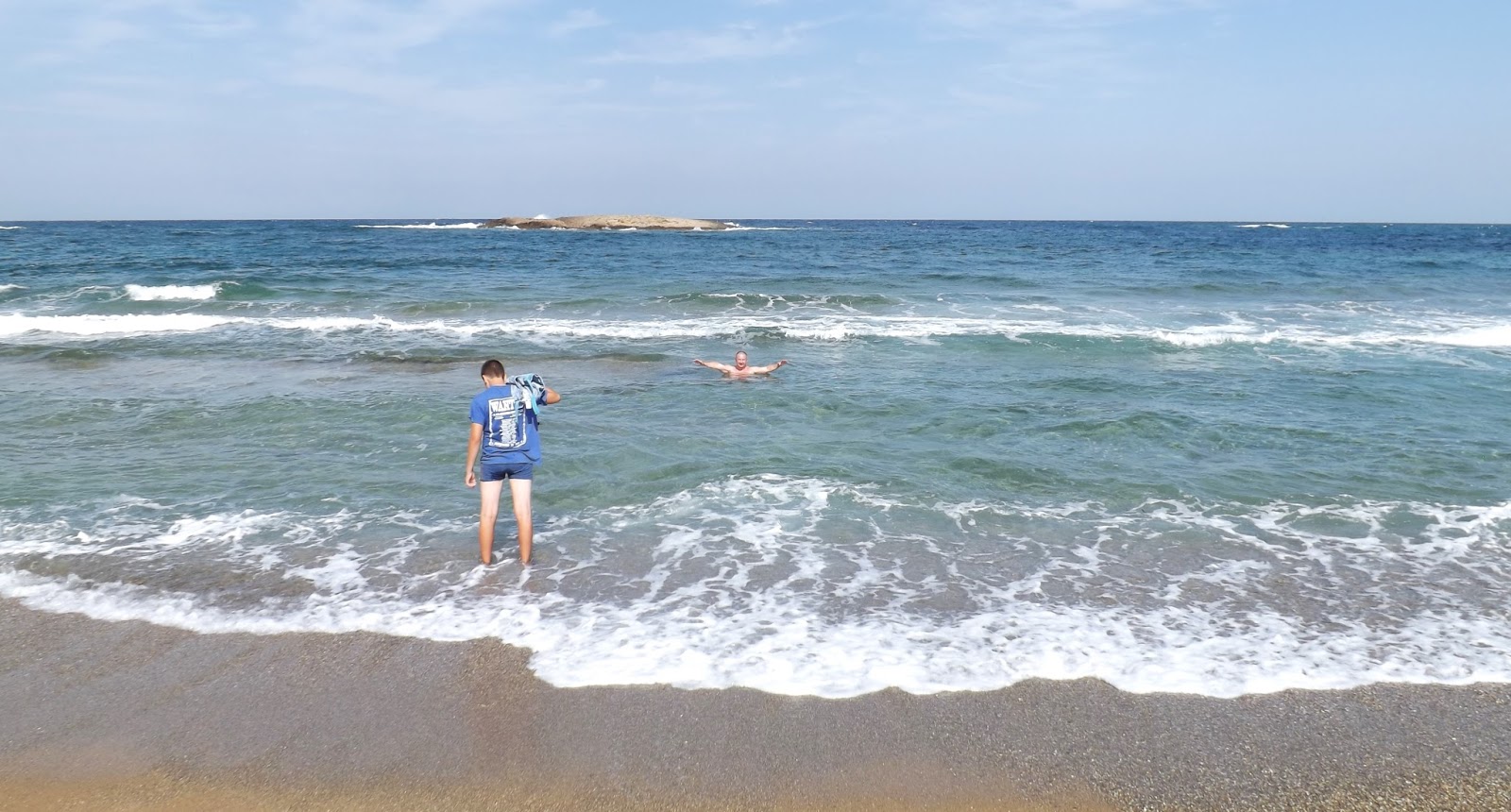 Foto von Paralia Palamari befindet sich in natürlicher umgebung