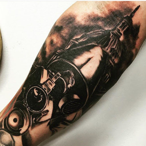 Find under boob tattoo ideas for your next unique tattoo in San Diego at Sideshow Tattoo and Piercing