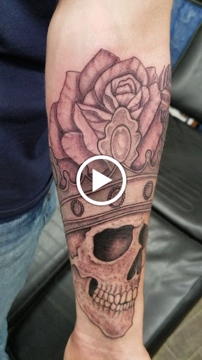 Explore magic tattoo ideas, creative tattoo ideas in Danville, available at Blue Moon Tattoo & Body Piercing