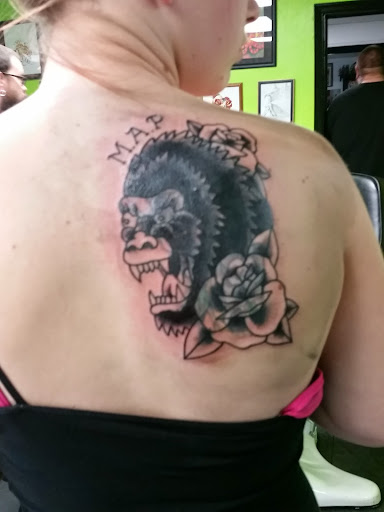 Tattoo Shop «All-Out Tattoo», reviews and photos, 1540 Azalea Garden Rd, Norfolk, VA 23502, USA