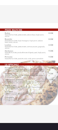 Restaurant Fuso Orario Pizzeria Napoletana à Anagni (la carte)