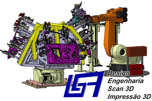 Logo da empresa - LGA DIGITAL 3D