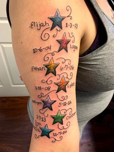 Explore gothic tattoo ideas, creative tattoo ideas in Seymour, available at American Gypsy Tattoo Corp.