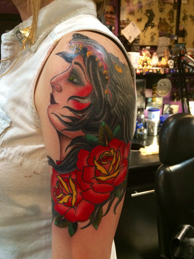 Explore last name tattoo ideas on arm, creative tattoo ideas in Sedona, available at Ascension Tattoo