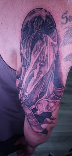 Explore mother tattoo ideas for men, creative tattoo ideas in Missoula, available at Montana Tattoo Company