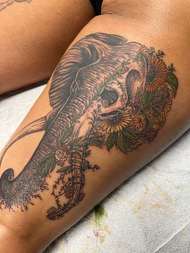 Explore namaste tattoo ideas, creative tattoo ideas in Pittsburg, available at Delta Art & Tattoo