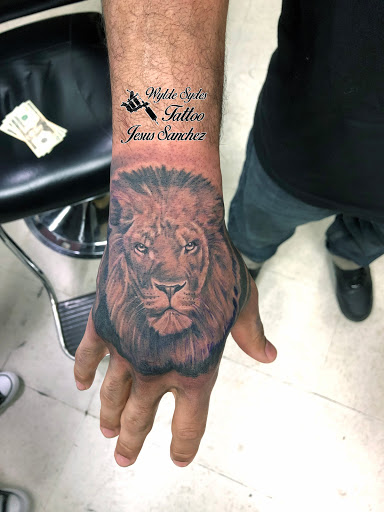 Explore tattoo ideas for men wolf, creative tattoo ideas in San Diego, available at Wylde Sydes Tattoo & Body Piercing