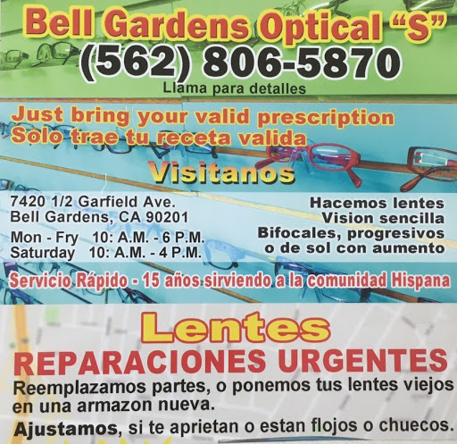 Bell Gardens Optical & S