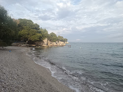 Foto di Glaros Beach e l'insediamento