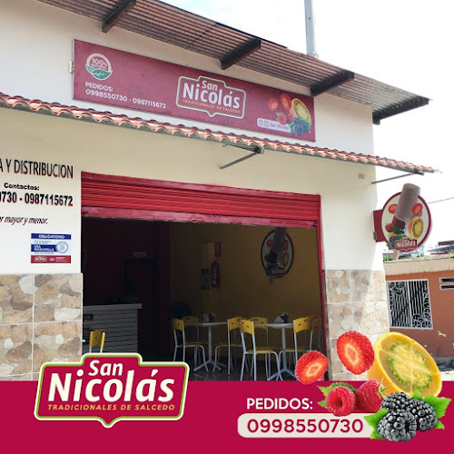 SAN NICOLÁS - Fabrica de helados de Salcedo Tena Ecuador
