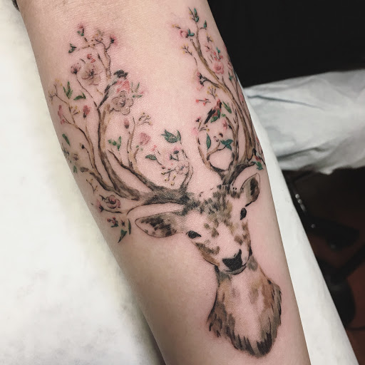 Explore lovecraft tattoo ideas, creative tattoo ideas in Alhambra, available at IFA2 Tattoo Studio