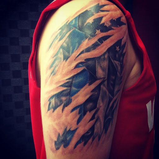 Explore lilac tattoo ideas, creative tattoo ideas in San Antonio, available at Nite Owl Tattoo Studio