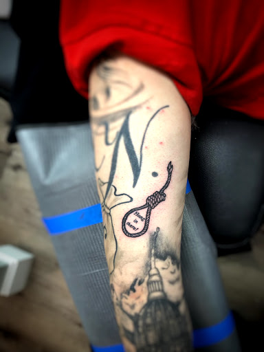 Explore volleyball tattoo ideas, creative tattoo ideas in Harrisburg, available at Capital Tattoo Company