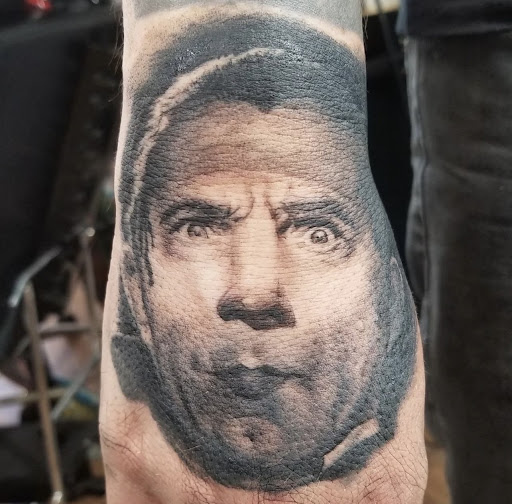 Explore matching tattoo ideas for husband and wife, creative tattoo ideas in Buffalo, available at Grey Havens Tattoo