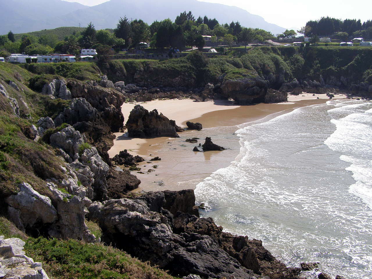 Photo de Playa de Troenzo zone sauvage