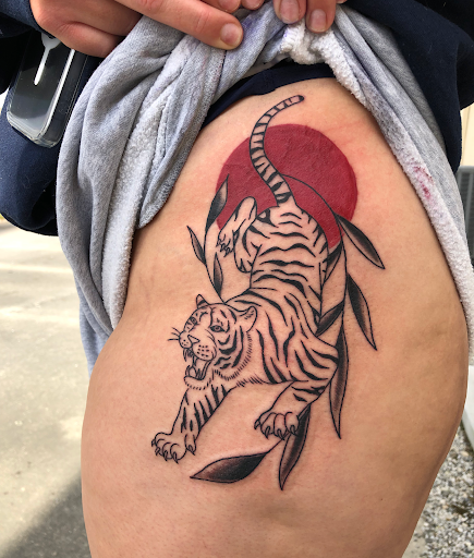 Explore capricorn tattoo ideas for females, creative tattoo ideas in Prairieville, available at Nolana Tattoo & Piercing