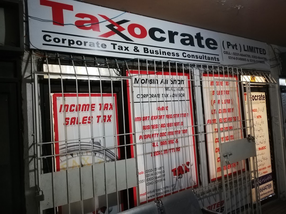 TAXOCRATE (Pvt) LTD, Taxation, Company Formation & Trademark Attorneys