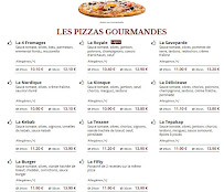 Menu / carte de Le Kiosque à Pizzas à Pont-Saint-Martin