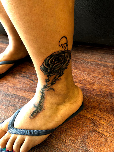 Explore tattoo ideas for collarbone, creative tattoo ideas in Seymour, available at American Gypsy Tattoo Corp.