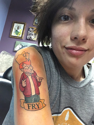 Explore acoustic guitar tattoo ideas, creative tattoo ideas in Denver, available at Bound By Design