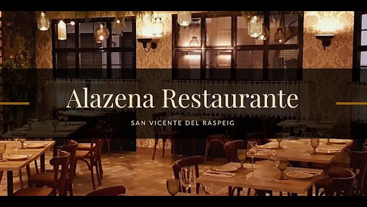 Alazena Restaurante Carrer General Prim, 10, 03690 Sant Vicent del Raspeig, Alicante, España