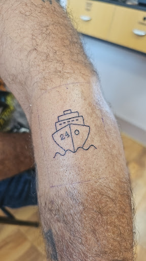 Explore military tattoo ideas for guys, creative tattoo ideas in Galveston, available at Body Language Tattoo & Piercing Studio