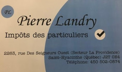 Pierre Landry, Comptable - Impôt